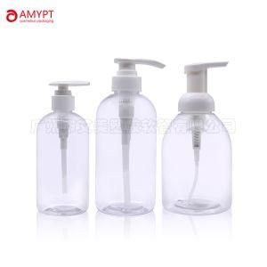 500ml Pet Round Bottle for Shampoo Packaging
