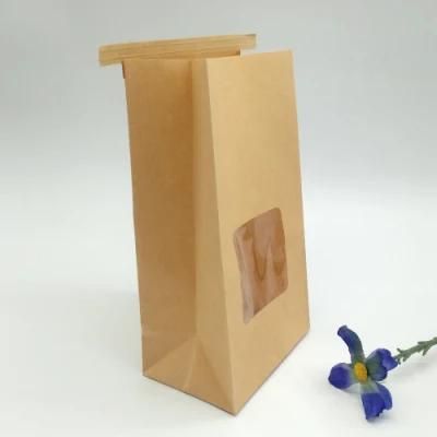 Wholesale Kraft Paper Food Packaging Bag with Tin Tie