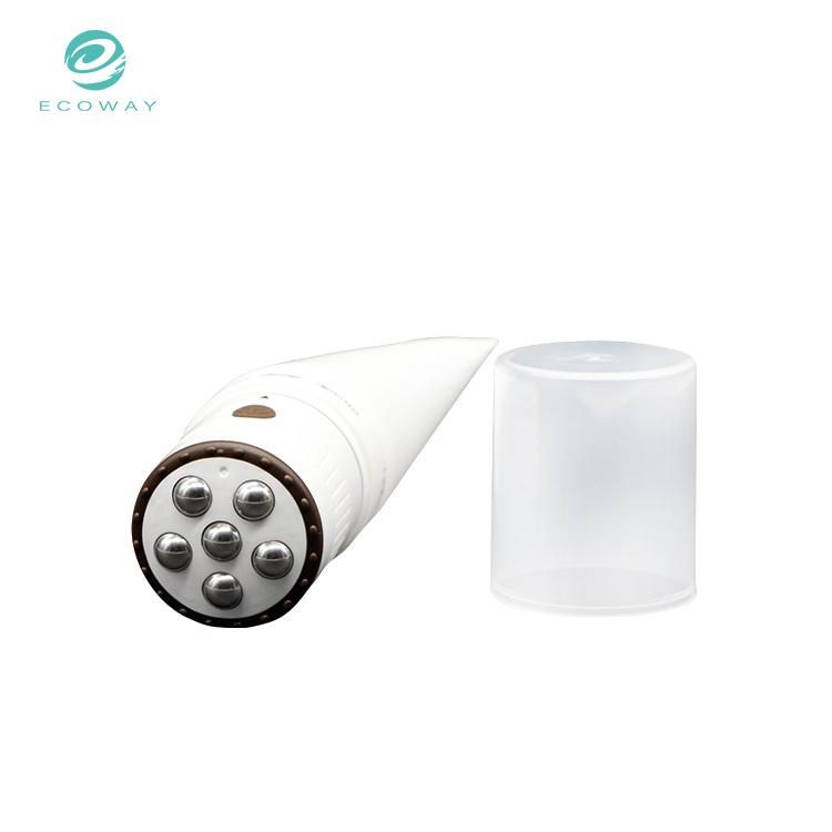 New Style 80ml Slimming Cream Cosmetic Massage Soft Tube with Vibration Roller Ball