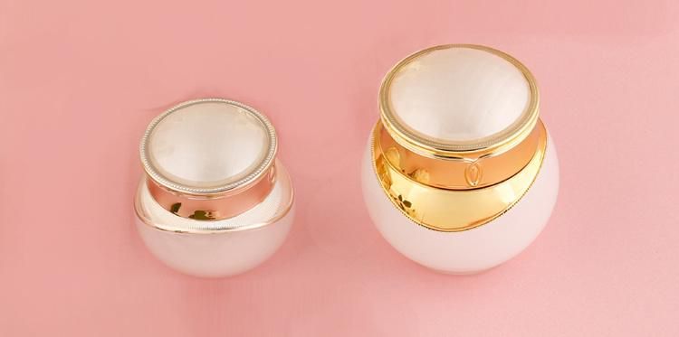 10g 20g 50g 30ml 50ml 100ml Luxury Acrylic Cream Jar and Bottle Set for Skin Care