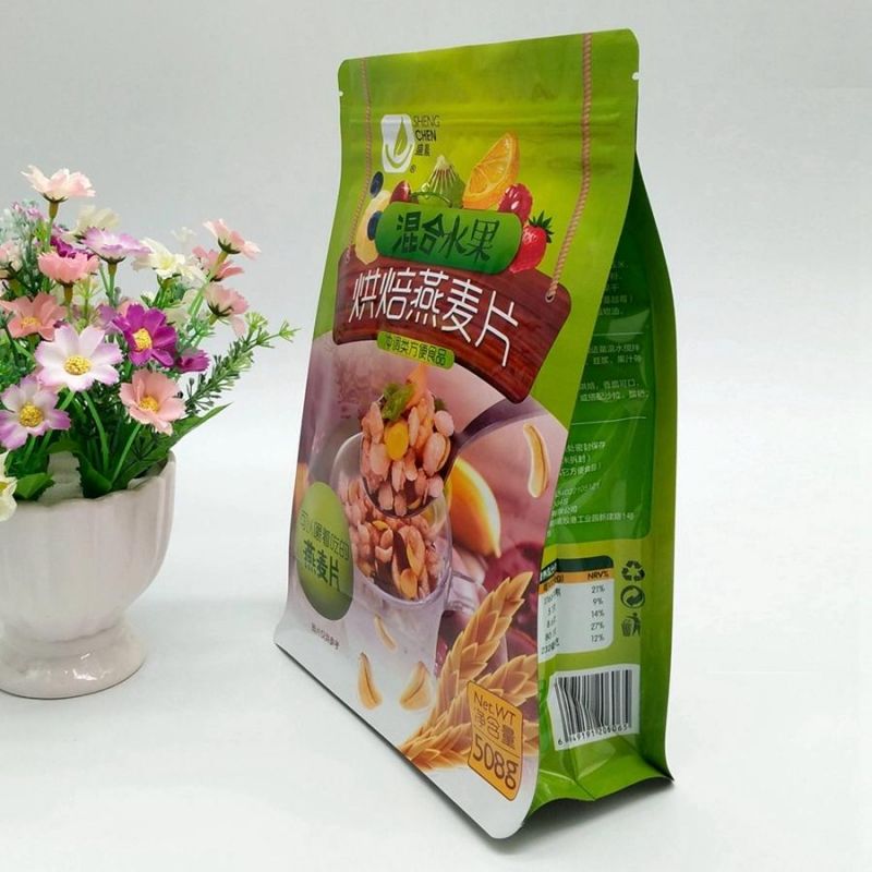 500g Granola Oatmeal Cookies Packaging Bag Mylar Bag Food Packaging Pouches
