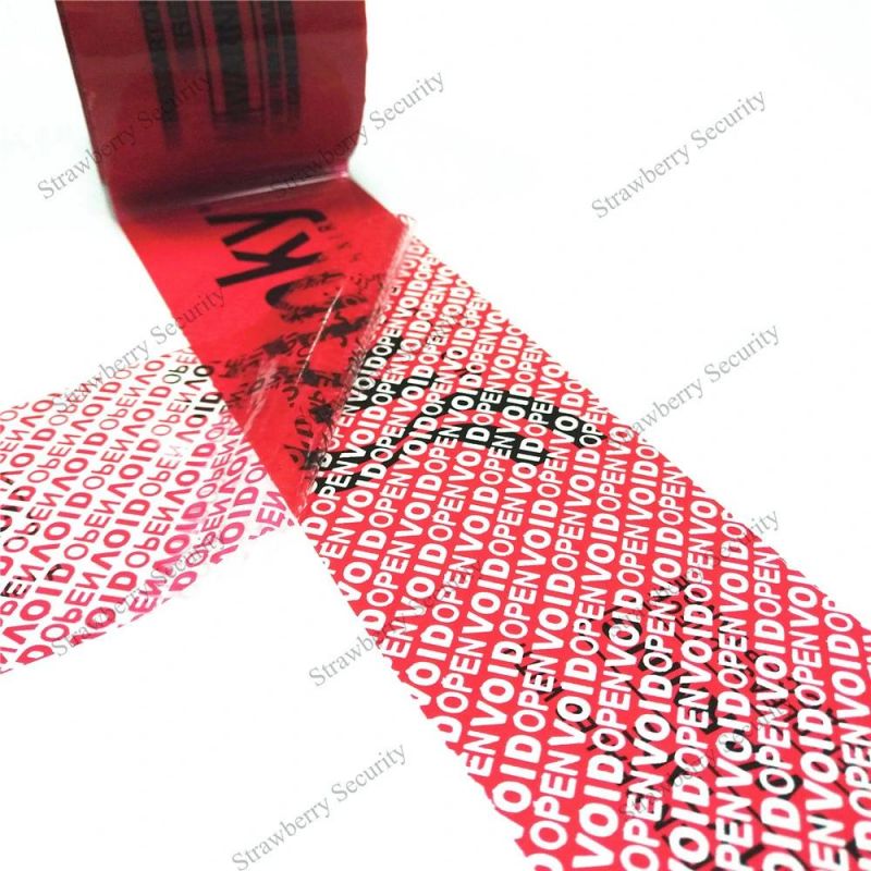 Security Tape Cheapest Anti-Counterfeit Security Transfer Tape