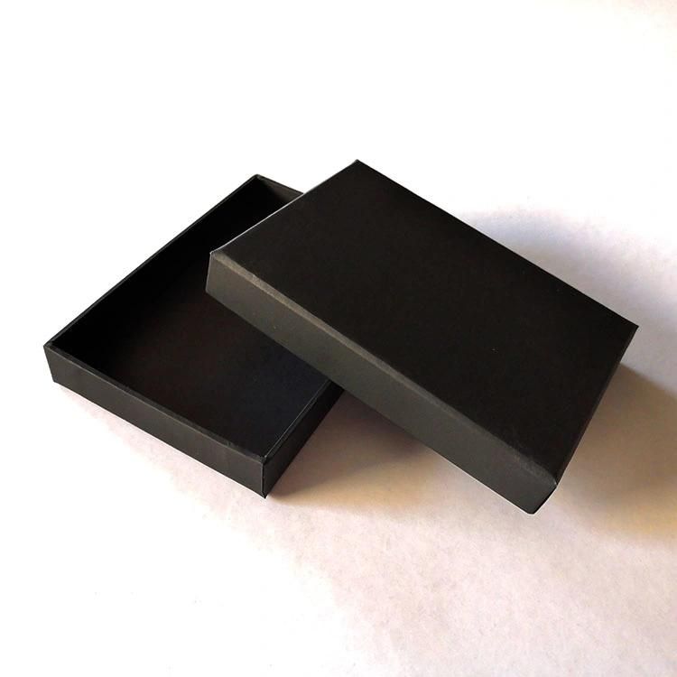 China Supplier Black Cardboard Gift Box with Lid