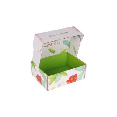 Folding Plant Corrugated Packaging Box for Flowers Shipping