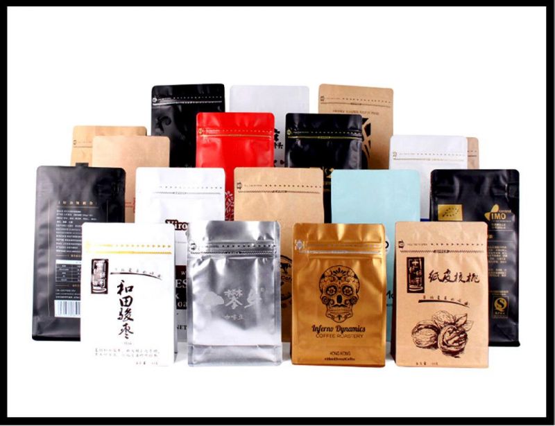Custom Printed Stand up Dried Food Pouch Packaging Bag