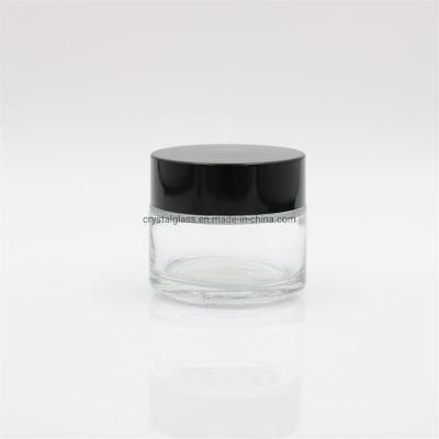50g Comsetic Packaging Glass Container for Skincare with Lid