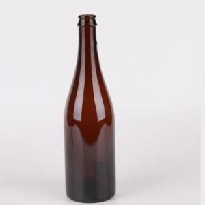Wholesale Beer Glass Bottle Beverage 330ml Brown Glass Bottle Empty Liquor Bottle