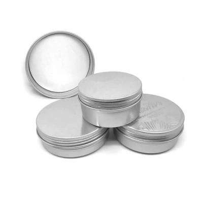 Silver Aluminum Lid Metal Screw Cap with Diameter 18/20/30/38/43/63/70mm