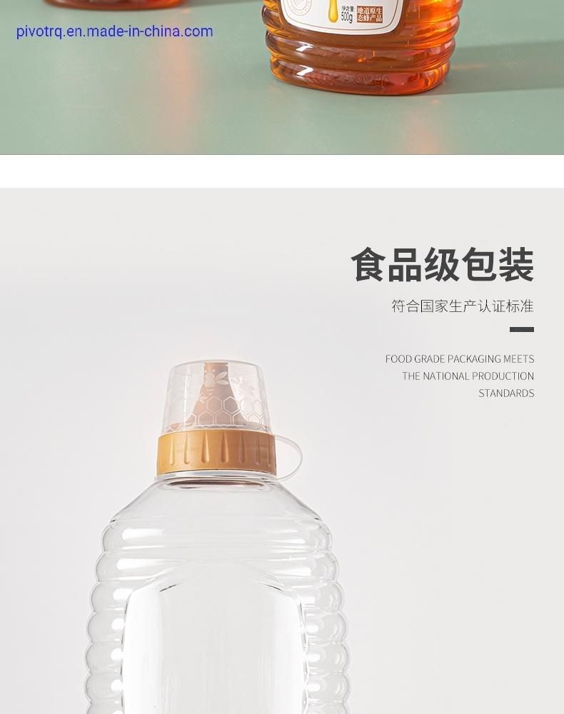 800g 500g 1000g Plasticbottle Honey Syrup Squeeze Shape