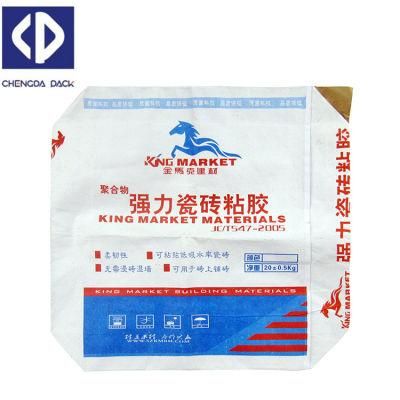 25kg 50kg Cements Bags Valve Woven Sacks Lamianted Ad Star PP Valve Bags for Cement Sand Carbonate