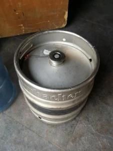 Used 30L Beer Keg Stainless Steel Barrel with a Type