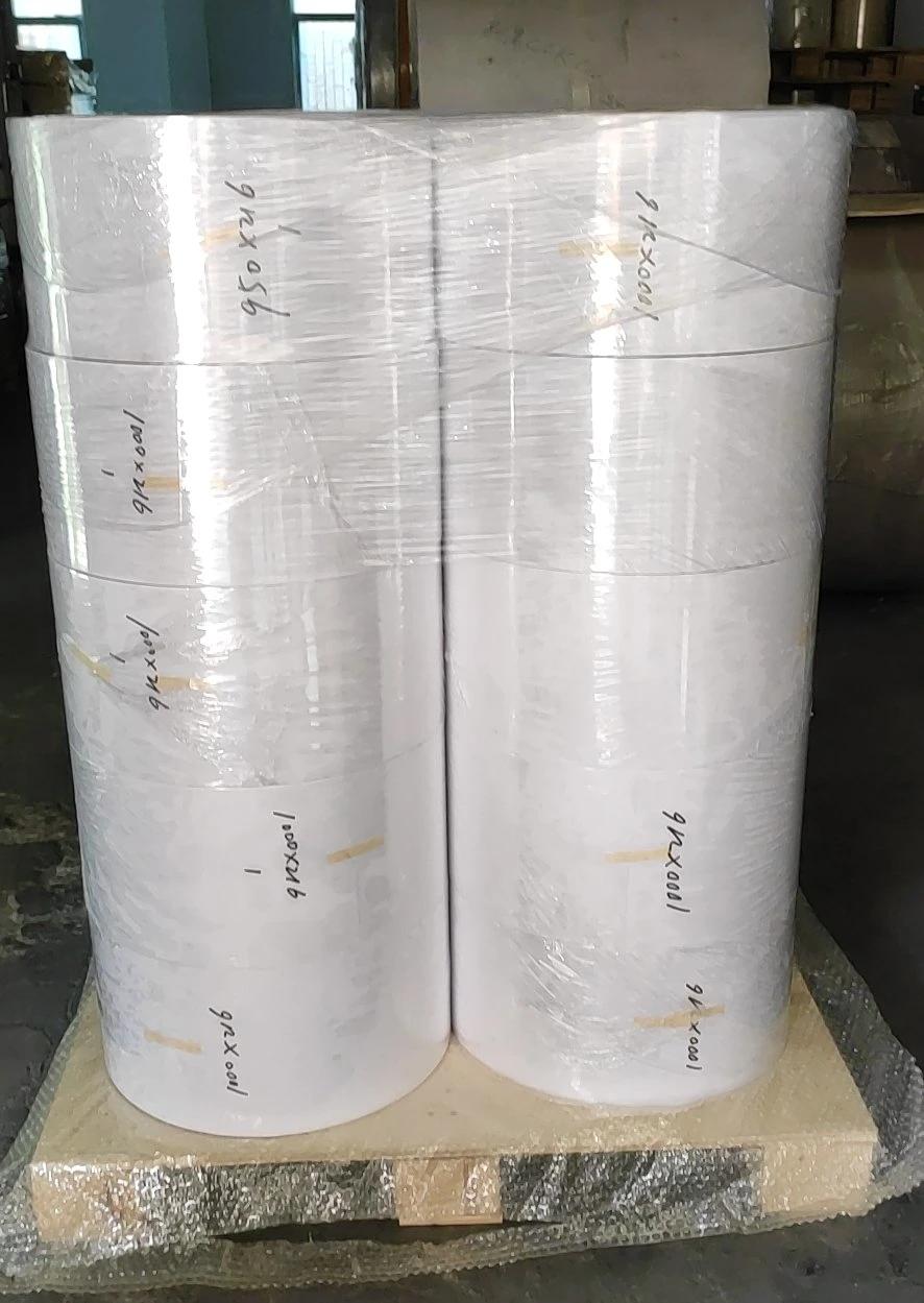 China Manufacturer Thermal Synthetic Paper with Glassine Liner