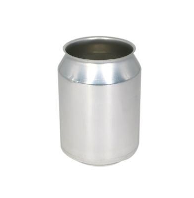 Custom Empty Energy Drink Aluminum Tin Can 250 Ml White Cans