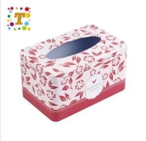 Tin-Plate Box with Exquisite Floral Design