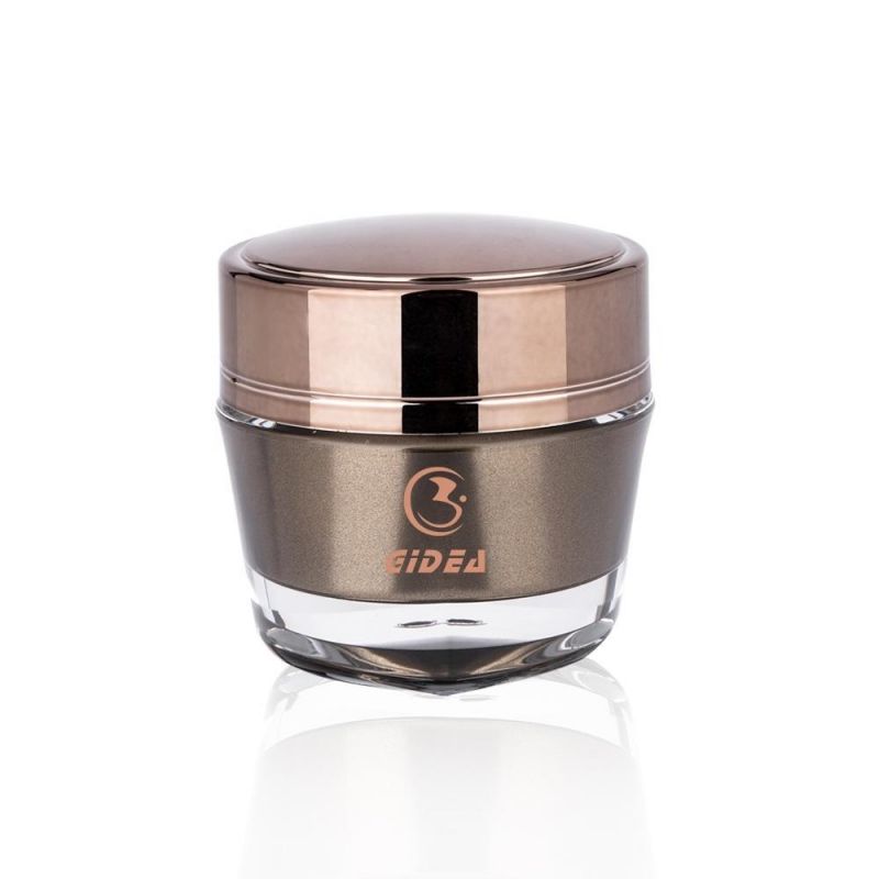 15g 50g Triangle Empty Plastic Cream Jar with Round Cap