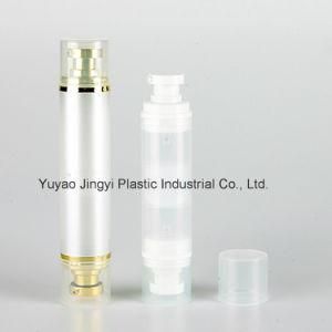 Cosmetic Plastic 20ml Empty Clear Airless Pump Bottle