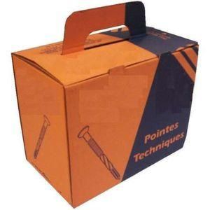 Corrugated Packing Logo Printing Box with Hanger Cake Box