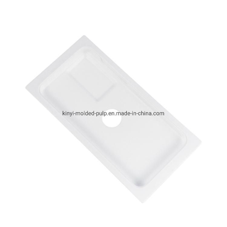 Eco Friendly Custom Packaging Tray Biodegradable Compostable Mobile Phone Tray