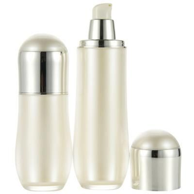 Cream Jar Crcylic Airless Bottle Cosmetic Jar for Skin High End Jar and Pearl White Bollte