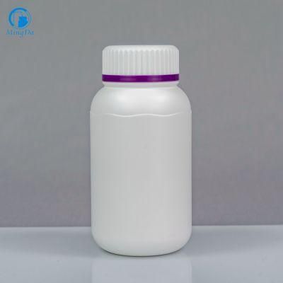 38mm Neck Finish White Empty Food Grade Supplement HDPE Bottles