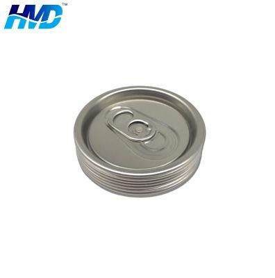 Empty Custom 200# Beer Soda Coffee Can Cover Easy Open Aluminium Can Lid
