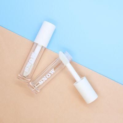 Big Brush Lipgloss Tube Transparent Lip Gloss Container Empty Liquid Lipstick Tube for Cosmetic Packaging