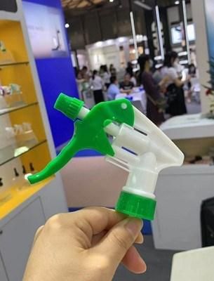 Portable High Quality All Plastic Trigger Sprayer with Double Cover Plastic Cap