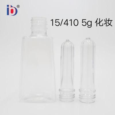Fashion Design White BPA Free Clear Plastic Cosmetic Jar Preforms with Low Price