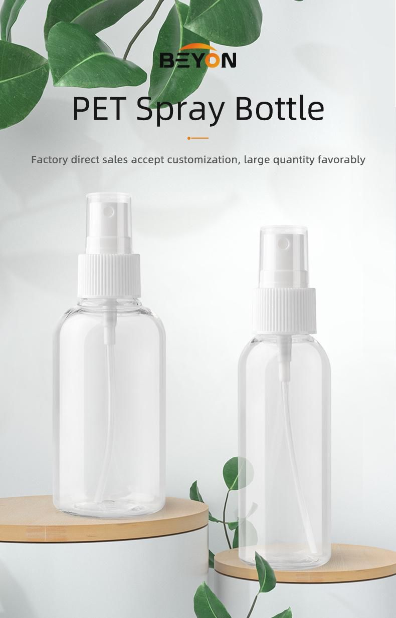 80ml Small Travel Bottle Packaging of Plastic Bottle