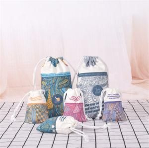 Wholesale Price Pure Cotton Bag Jewelry Gift Bag Cotton Bundle Tea Bag