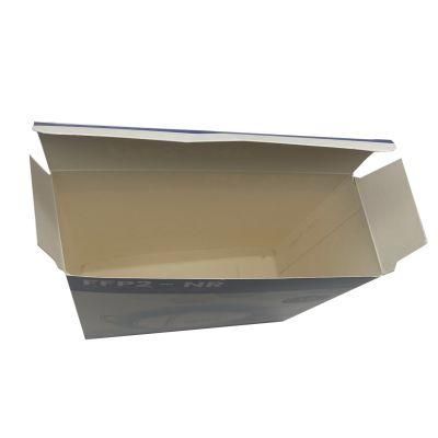 Accept Custom Printed Mask Packaging Boxes Paper Shipping Box with Logo Manufacturer