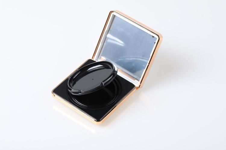Customized Empty Square Bb Cc Plastic Packaging Cream Air Cosmetic Beauty Compact Cushion Case Box for Liquid Foundation Concealer