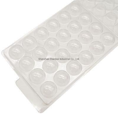 Chocolate Blister Clamshell Box Clear Plastic Packaging