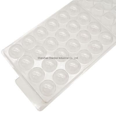 Chocolate Blister Clamshell Box Clear Plastic Packaging