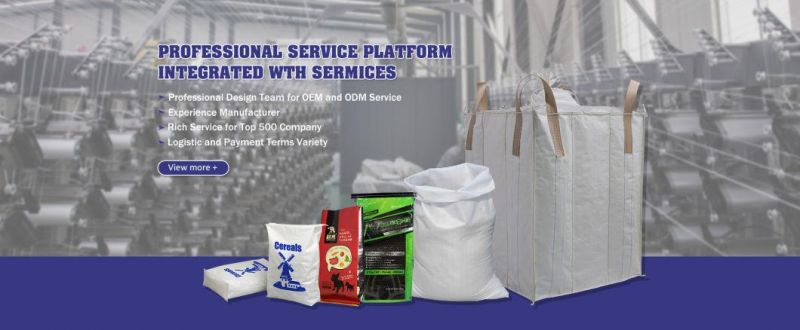 Plastic Packaging 25kg 50kg PP Woven Valve Cement Bags