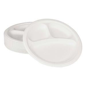 Compostable Plates: Disposable Heavy Molded Fiber Plate - Ss-Spl811