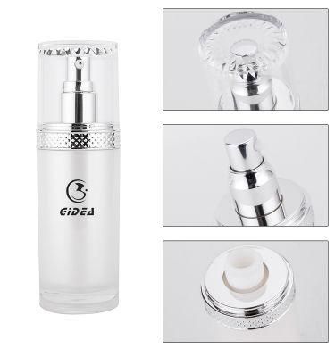 30ml 50ml 80ml 120ml Luxury PMMA Cosmetic Bottle Lotion Pump Bottle for Skin Care