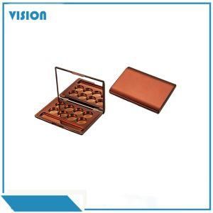 Exquisite and Fashionable Coffee Colored Empty Cosmetic Packaging Box