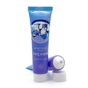 Purple Tube Cream Packaging Screw Hand Cream Tube