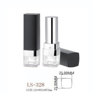 Customized Makeup Container Empty Round Plastic Wholesale Lipstick Tube Cosmetic Packaging