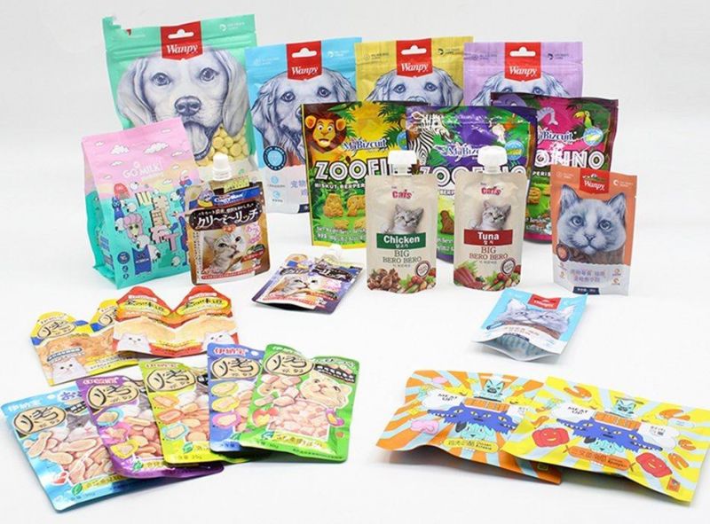 Food Grade Material Pet Food Bag 15kg 20kg Pet Dog Cat Food Packaging Bag for Packing for Pets