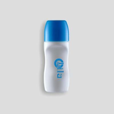 Round New Empty Wholesale Cosmetic Plastic Packaging Bottles 50ml Roller Bottles with Roller Ball