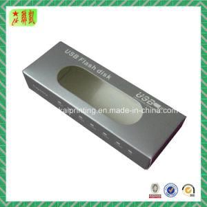 Printed Electronic Folded Paper Box with Window