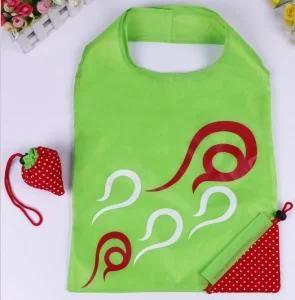 Promotion Gift Folding Strawberry Shipping Bag