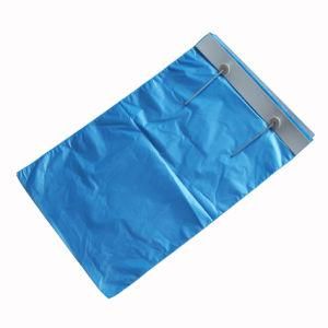 Customized Cheaper Blue HDPE Plastic Newspaper Wicket Bags