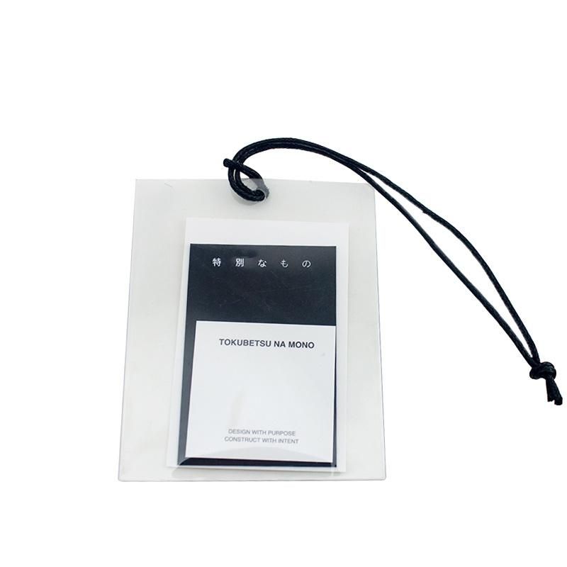 Professional Garment Set PVC Bag Paper Hangtag