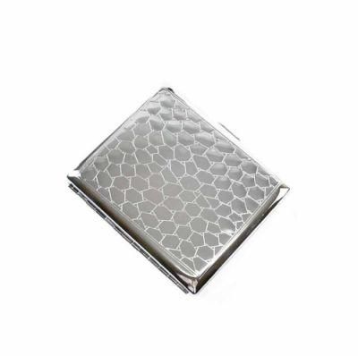 Metal Retro Cigarette Moist Keeping Compartmented Case