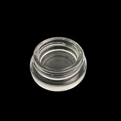 Shallow Glass Solid Perfume Aromatherapy Bottle