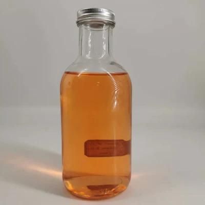 350ml 500ml Glass Bottle with Tinplate Plastic Alu. Screw Cap for Beverage Juice Beer Packing