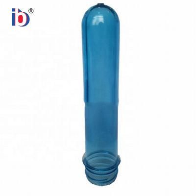 Eco-Friendly Wholesale Color Transparent Blue Plastic 38mm Neck Pet Bottle Preform